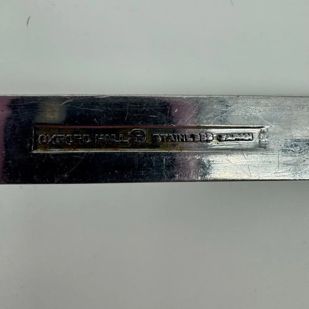 Oneida Atomic Starburst Pie Server MCM Stainless Steel